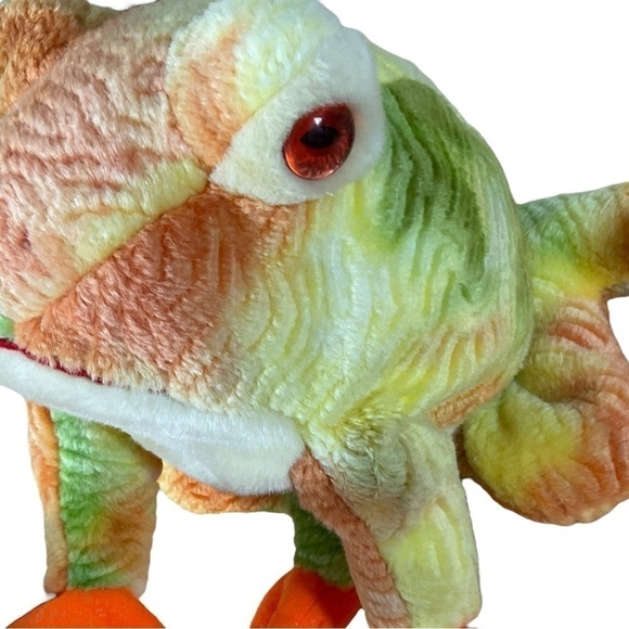 Prince The Frog Retired 2000 TY Beanie Buddy 13in Bullfrog Tie dye - Picture 8 of 10